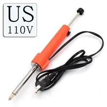 110V Handheld Electric Tin Suction Sucker Pen Desoldering Pump Soldering Welding Electric Heating Vacuum Solder Iron Sucker Tool
110V Handheld Electric Tin Suction Sucker Pen Desoldering Pump Soldering Welding Electric Heating Vacuum Solder Iron Sucker Tool