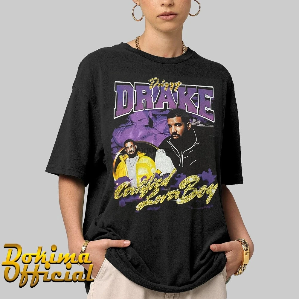 Сертифицированная рубашка для влюбленных мальчиков Дрейка с логотипом Альбома