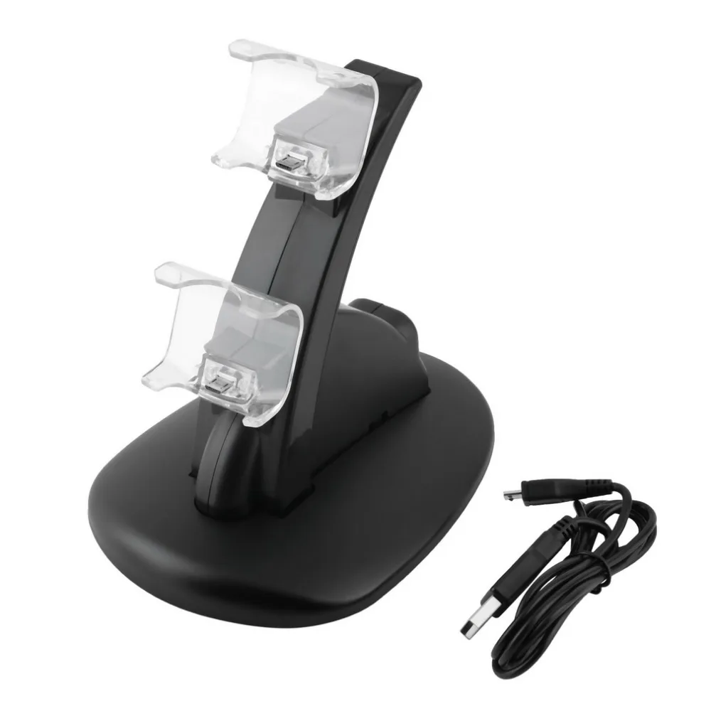 LED Dual USB Charging Charger Dock Stand Cradle Docking Station for Sony Playstation 4 PS4 Game Gaming Console Controller
LED Dual USB Charging Charger Dock Stand Cradle Docking Station for Sony Playstation 4 PS4 Game Gaming Console Controller