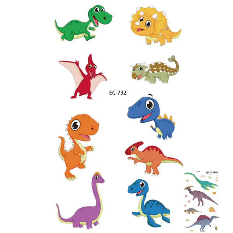 AACAR 1pc Cute Tattoo Sticker Children Waterproof Fake Animal Dinosaur Temporary Tattoos Sticker Big Flower Nail Tips Body
AACAR 1pc Cute Tattoo Sticker Children Waterproof Fake Animal Dinosaur Temporary Tattoos Sticker Big Flower Nail Tips Body