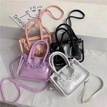 Fashion Transparent Handbag for Women 2020 PVC Clear Bag Travel Ladies Shoulder Bags with Purse Large Capacity Eco Beach Tote
Fashion Transparent Handbag for Women 2020 PVC Clear Bag Travel Ladies Shoulder Bags with Purse Large Capacity Eco Beach Tote