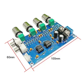 XH-M164 NE5532 Stereo Pre-amp Preamplifier Tone Board Audio 4 Channels Amplifier Module 4CH CH Control Circuit Telephone Preamp
XH-M164 NE5532 Stereo Pre-amp Preamplifier Tone Board Audio 4 Channels Amplifier Module 4CH CH Control Circuit Telephone Preamp
