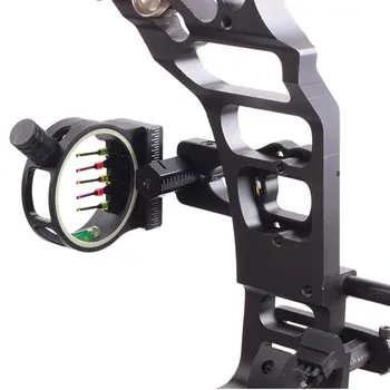 Micro Bow Sight Single Pin Moving Compound Bow Archery Sight Adjustable Aluminum Alloy Black for Hunting
Micro Bow Sight Single Pin Moving Compound Bow Archery Sight Adjustable Aluminum Alloy Black for Hunting