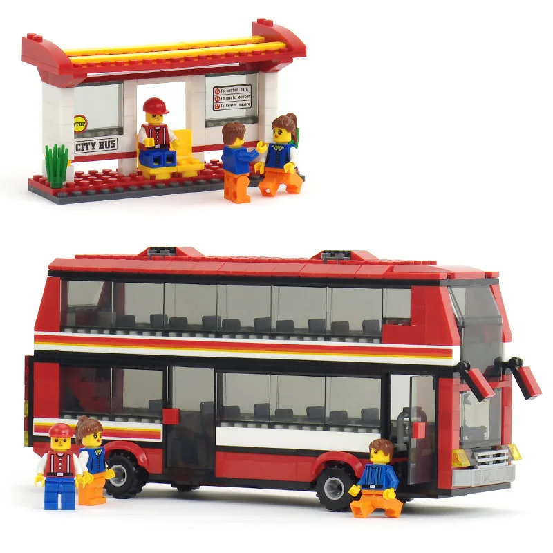 QIAOLETONG City Double Layer Bus BanBao wan ge shi Plastic Assembled Assembly Building Blocks Toy 20117
QIAOLETONG City Double Layer Bus BanBao wan ge shi Plastic Assembled Assembly Building Blocks Toy 20117