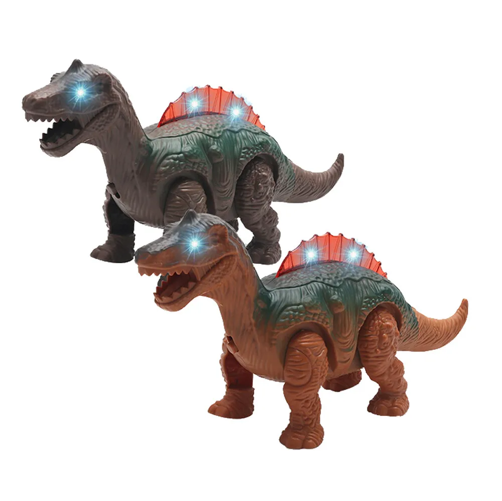 Light Up Dinosaur Electronic Walking Robot Roaring Interactive Dino Toy Early Learning Educational Gift Toys | Игрушки и хобби