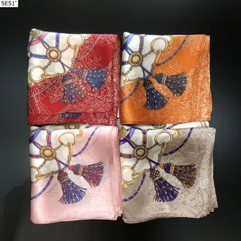 Mulberry Silk Real Silk Rope Tassels Printing Small Fresh Small Kerchief Scarf Bag Ribbon Hair Accessory Girlfriend Wedding Hot 
Mulberry Silk Real Silk Rope Tassels Printing Small Fresh Small Kerchief Scarf Bag Ribbon Hair Accessory Girlfriend Wedding Hot