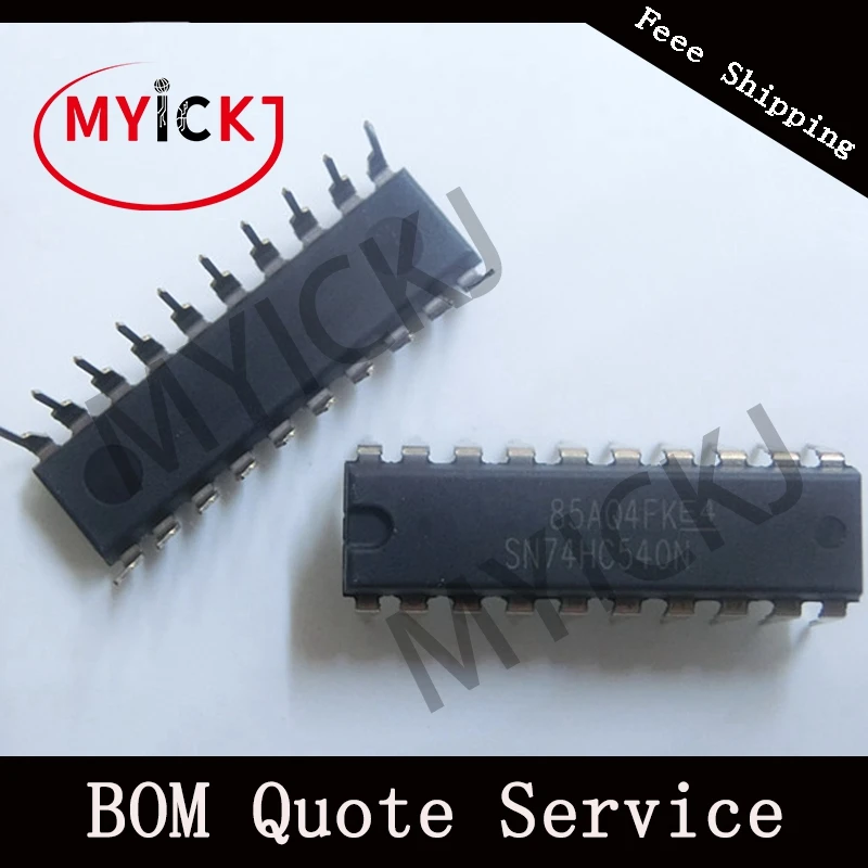 10PCS SN74HC540N OCTAL BUFFERS AND LINE DRIVERS WITH 3-STATE OUTPUTS IC CHIP DIP20
10PCS SN74HC540N OCTAL BUFFERS AND LINE DRIVERS WITH 3-STATE OUTPUTS IC CHIP DIP20