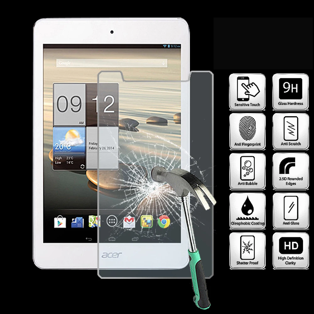 For Acer Iconia W3 810 Tablet Tempered Glass Screen Protector Cover Explosion-Proof Anti-Scratch Screen Film
For Acer Iconia W3 810 Tablet Tempered Glass Screen Protector Cover Explosion-Proof Anti-Scratch Screen Film