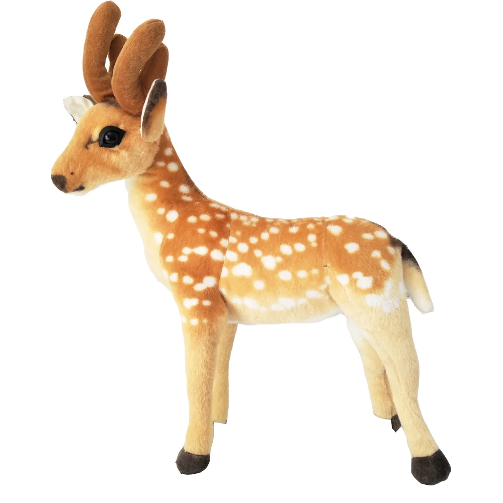 

Simulation Doll Animal Sika Deer Children Stuffed Plush Toy