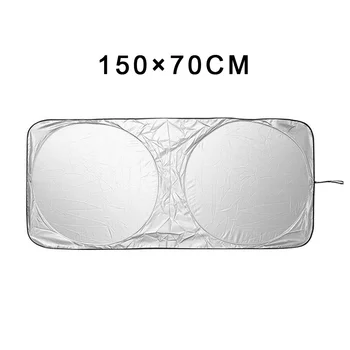 Anti-UV Car Windshield Sunshade Sunshade Sun Shade Silver Foldable Accessory
Anti-UV Car Windshield Sunshade Sunshade Sun Shade Silver Foldable Accessory