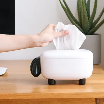 Tissue Box Plastic Box Creative Lamb Paper Towel Box Sheep Paper Towel Receiving Box Animal Shaping Paper Towel Receiving Box
Tissue Box Plastic Box Creative Lamb Paper Towel Box Sheep Paper Towel Receiving Box Animal Shaping Paper Towel Receiving Box