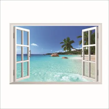 Zy1430 Sea View 3D Fake Window Waterproof Wall Sticker Bedroom Background Wall Sticker Beach Wall Sticker
Zy1430 Sea View 3D Fake Window Waterproof Wall Sticker Bedroom Background Wall Sticker Beach Wall Sticker