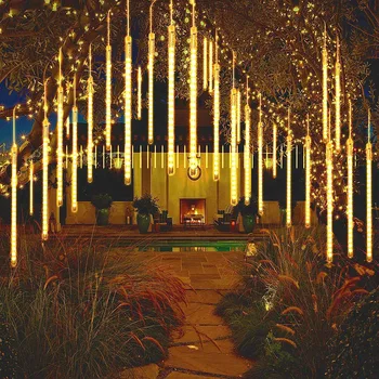30CM 50CM Meteor Shower Rain Light Falling Rain Icicle Light Outdoor Garden Wedding Holiday Christmas Tree Garland String Light
30CM 50CM Meteor Shower Rain Light Falling Rain Icicle Light Outdoor Garden Wedding Holiday Christmas Tree Garland String Light