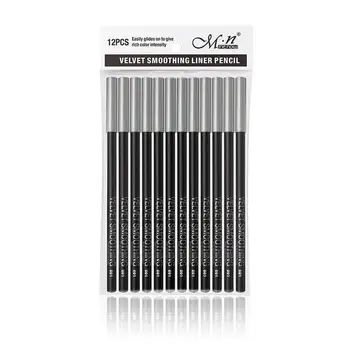 12pcs/Set Waterproof Eyeliner Beauty Cosmetic Smooth Shade Makeup Pencil Black Eyeliner Tools U9T4
12pcs/Set Waterproof Eyeliner Beauty Cosmetic Smooth Shade Makeup Pencil Black Eyeliner Tools U9T4