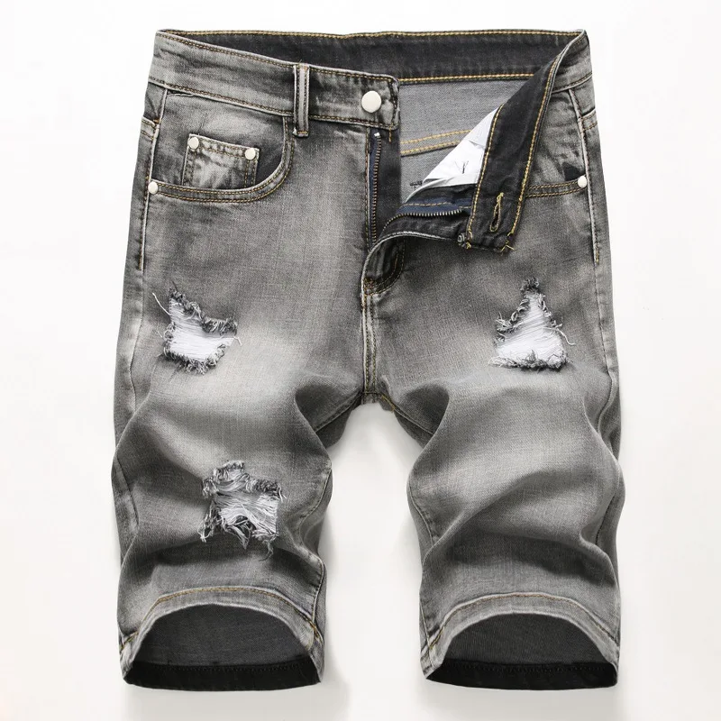 2021 Summer New Men's Stretch Short Masculino Jeans Fashion Casual Slim Fit Bermuda Homme Cotton Denim Shorts Male Brand Clothes
2021 Summer New Men's Stretch Short Masculino Jeans Fashion Casual Slim Fit Bermuda Homme Cotton Denim Shorts Male Brand Clothes
