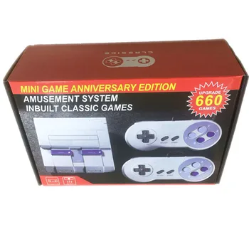 AV Classic Mini HD TV Game Console Retro Video Game Console For 8 Bit classi Games with 660 Different Built-in Games
AV Classic Mini HD TV Game Console Retro Video Game Console For 8 Bit classi Games with 660 Different Built-in Games