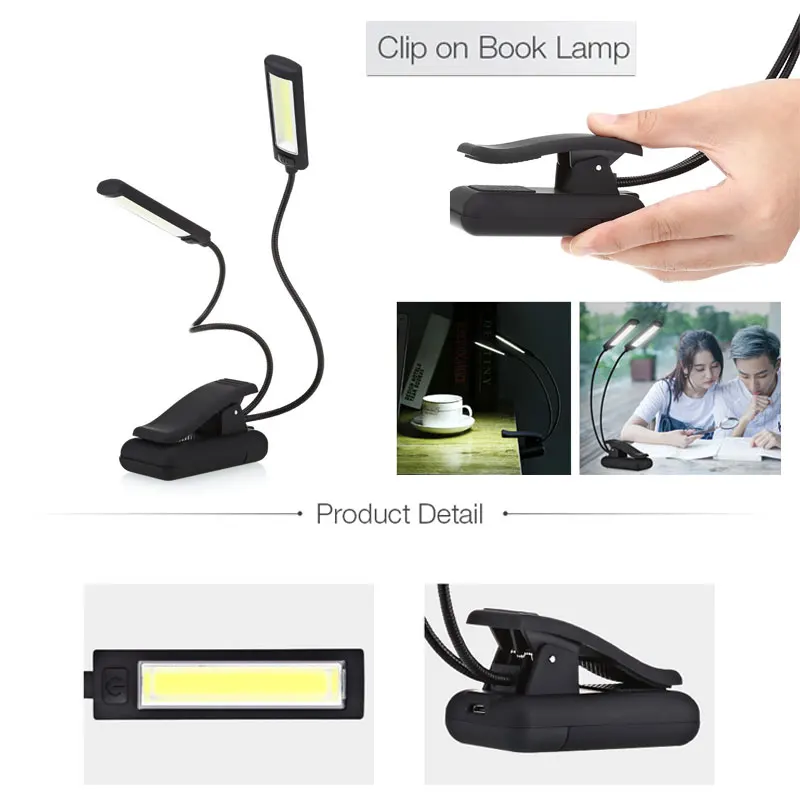 Rechargeable LED Clip Booklight Torch Music Stand Portable Reading Light Desk Lamp Mini Adjustable Piano Book Lamp Flexible
Rechargeable LED Clip Booklight Torch Music Stand Portable Reading Light Desk Lamp Mini Adjustable Piano Book Lamp Flexible