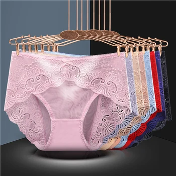Woman Sexy Lace Elastic Waist Panties lingerie Transparent Underwear Nylon Briefs Adult Thongs Femme 100% cotton Bottom 
Woman Sexy Lace Elastic Waist Panties lingerie Transparent Underwear Nylon Briefs Adult Thongs Femme 100% cotton Bottom