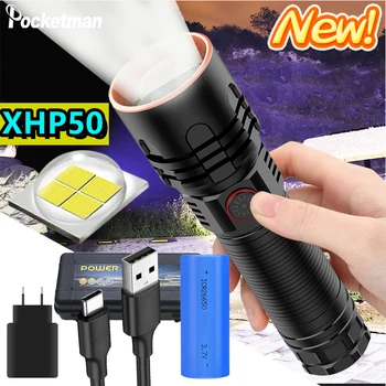 Super Bright 4-Core P50 LED Flashlight 4 Lighting Modes Telescopic Zoom Support One key to close Waterproof 26650 Lantern
Super Bright 4-Core P50 LED Flashlight 4 Lighting Modes Telescopic Zoom Support One key to close Waterproof 26650 Lantern