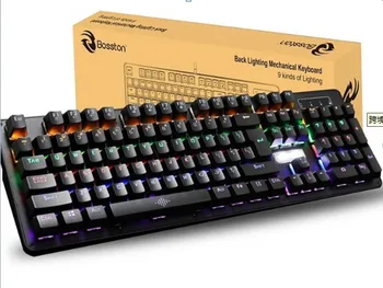BOSSTON MK912 Wired Mechanical Keyboard RGB Keyclick Colorful Backlight Computer USB Mechanical Luminous Keyboard
BOSSTON MK912 Wired Mechanical Keyboard RGB Keyclick Colorful Backlight Computer USB Mechanical Luminous Keyboard