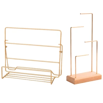 Ring Display Holder Pendant Earrings Display Stand with Jewellery Organizer Display Stand Rack
Ring Display Holder Pendant Earrings Display Stand with Jewellery Organizer Display Stand Rack