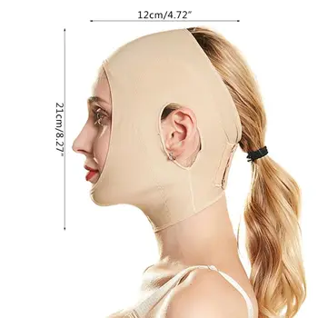 Facial Slimming V-Line Mask Face Shaper Cheek Chin Lift up Anti Wrinkle Strap Band Belts 
Facial Slimming V-Line Mask Face Shaper Cheek Chin Lift up Anti Wrinkle Strap Band Belts