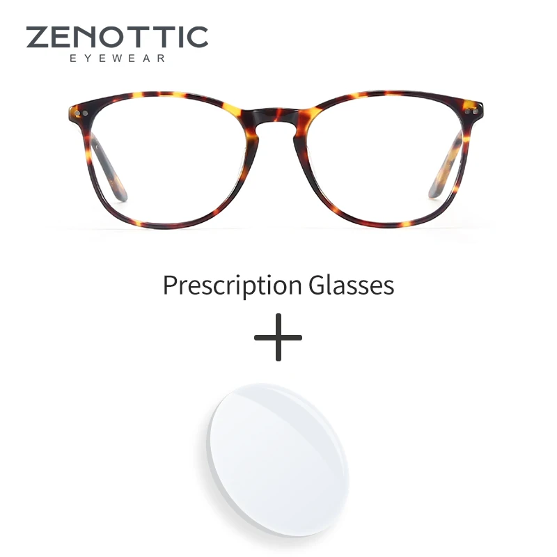 ZENOTTIC Acetate Optical Glasses Myopia Hyperopia Eyewear Anti Blue Light Eyeglasses Men prescription photochromatic
ZENOTTIC Acetate Optical Glasses Myopia Hyperopia Eyewear Anti Blue Light Eyeglasses Men prescription photochromatic