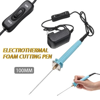 10CM Professional Hot Foam Wax Cutter Electric Pen Polystyrene Styrofoam Hot Wire Cutting Machine Tool W/ Power Adapter
10CM Professional Hot Foam Wax Cutter Electric Pen Polystyrene Styrofoam Hot Wire Cutting Machine Tool W/ Power Adapter