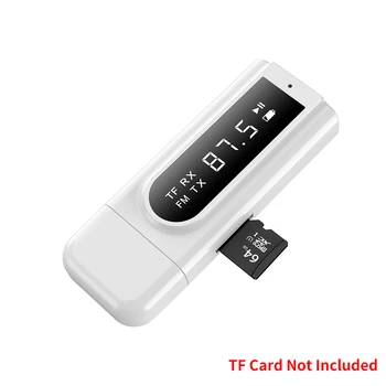 Adapter Bluetooth 5.0 Transmitter Receiver TF Card AUX USB FM EDR Adapter for Cell Phone TV PC Headphones Home Stereo Car
Adapter Bluetooth 5.0 Transmitter Receiver TF Card AUX USB FM EDR Adapter for Cell Phone TV PC Headphones Home Stereo Car