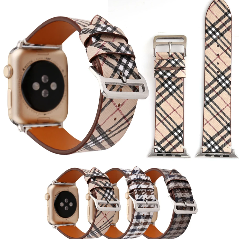 CNSUPER Leather Band Replacement Strap For Apple Watch Series 5/ 4 /3/ 2/1 Compatible with 38mm 40m 42mm 44mm
CNSUPER Leather Band Replacement Strap For Apple Watch Series 5/ 4 /3/ 2/1 Compatible with 38mm 40m 42mm 44mm