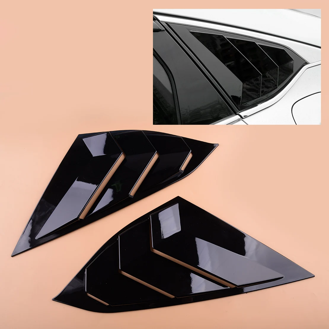 1 Pair Gloss Black Side Air Vent Window Quarter Louver Cover Fit for Honda Accord 2018 2019 2020
1 Pair Gloss Black Side Air Vent Window Quarter Louver Cover Fit for Honda Accord 2018 2019 2020