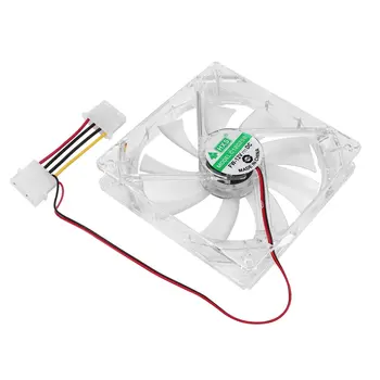 PC Computer Fan Quad 4 LED Light 120mm PC Computer Case Cooling Fan Mod Quiet Molex Connector Easy Installed Fan 12V
PC Computer Fan Quad 4 LED Light 120mm PC Computer Case Cooling Fan Mod Quiet Molex Connector Easy Installed Fan 12V