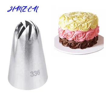 1Pcs #336 Large Size Icing Piping Nozzles Premium 304 Stainless Steel Cake Cream Decoration Head Kitchen Pastry Tips
1Pcs #336 Large Size Icing Piping Nozzles Premium 304 Stainless Steel Cake Cream Decoration Head Kitchen Pastry Tips