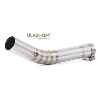 51mm Link Middle Pipe Full System For YAMAHA YZF-R6 R6 1998-2005 Motorcycle Muffler Front Header Pipe R6 Exhaust
51mm Link Middle Pipe Full System For YAMAHA YZF-R6 R6 1998-2005 Motorcycle Muffler Front Header Pipe R6 Exhaust