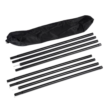 8pcs Camping Bracket Tent Poles Set Support Storage Bag Canopy Frames Accessories Bar Black Awning Portable Replacemet Outdoor
8pcs Camping Bracket Tent Poles Set Support Storage Bag Canopy Frames Accessories Bar Black Awning Portable Replacemet Outdoor