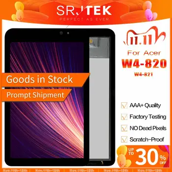 Srjtek LCD Display 8" For Acer Iconia W4 820 W4-820 W4-821 Touch Screen Digitizer Sensor Matrix Panel Tablet Replacement Parts 
Srjtek LCD Display 8" For Acer Iconia W4 820 W4-820 W4-821 Touch Screen Digitizer Sensor Matrix Panel Tablet Replacement Parts