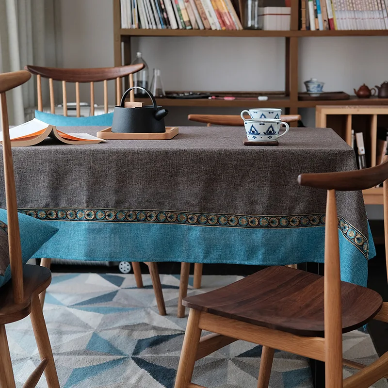 Mediterranean Thai Cotton Fabric Table Linen Plain Coffee Table Tablecloth Rectangle Restaurant TV Cabinet Table Cloth
Mediterranean Thai Cotton Fabric Table Linen Plain Coffee Table Tablecloth Rectangle Restaurant TV Cabinet Table Cloth