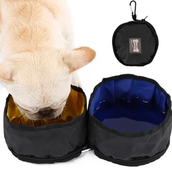 Pet Outdoor Double Bowl for Water Food Container Clip Hanging on Backpack Foldable Portable Snack Food Storage Bag for Two Dogs
Pet Outdoor Double Bowl for Water Food Container Clip Hanging on Backpack Foldable Portable Snack Food Storage Bag for Two Dogs
