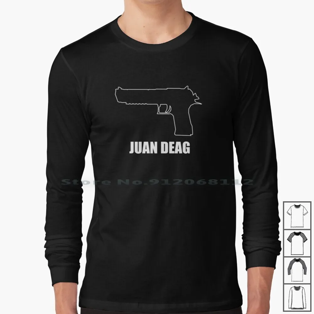 Juan Deag футболка с длинным рукавом Csgo Deagle Desert Eagle Counter Strike глобальное нападение Creative