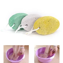 JETTING 1 pièces pied pierre ponce naturel Paddle coussin brosse de Massage terre lave pierre ponce enlever peau morte Massage des pieds SPA(China)