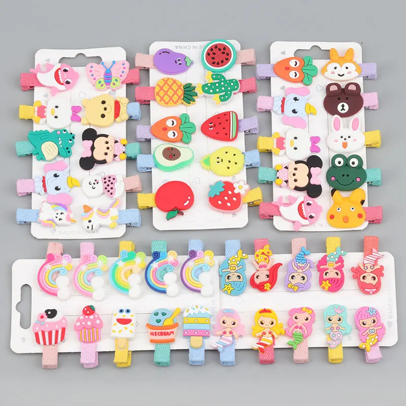 10-PCS Children'S Hair Clip Set, Cartoon Hair Accessories, Mermaid Princess Fashionable Novel Headdress, Pegasus Frog Hairpin
10-PCS Children'S Hair Clip Set, Cartoon Hair Accessories, Mermaid Princess Fashionable Novel Headdress, Pegasus Frog Hairpin