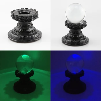 Luminous Lotus Display Stand Crystal Glass Lens Ball Divination Photography Lensball Lamp Base 60 80mm 100mm Magic Sphere Holder 
Luminous Lotus Display Stand Crystal Glass Lens Ball Divination Photography Lensball Lamp Base 60 80mm 100mm Magic Sphere Holder