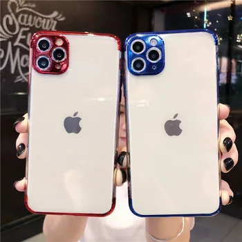 200pcs Luxury Plating Transparent Soft Phone Case For iPhone X XS 11 Pro 6 7 8 Plus Clear Plating Phone Case Cover 
200pcs Luxury Plating Transparent Soft Phone Case For iPhone X XS 11 Pro 6 7 8 Plus Clear Plating Phone Case Cover