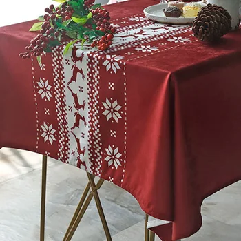 Nordic Ins Christmas New Year Red Dining Table Cloth Living Room Decoration Coffee Tablecloth Rectangular TV Cabinet Dust Cover
Nordic Ins Christmas New Year Red Dining Table Cloth Living Room Decoration Coffee Tablecloth Rectangular TV Cabinet Dust Cover