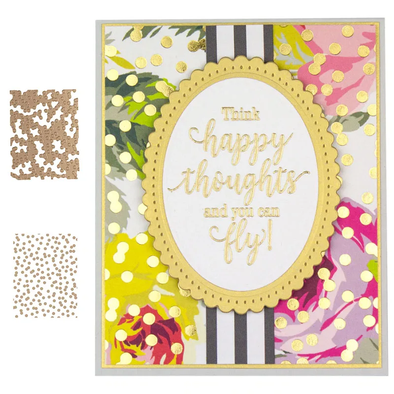 Scattered Dot Pattern HOT FOIL PLATE Silver Metal Cutting Dies DIY Embossing Die Cut Scrapbooking Stencils Hot Stamping Foil
Scattered Dot Pattern HOT FOIL PLATE Silver Metal Cutting Dies DIY Embossing Die Cut Scrapbooking Stencils Hot Stamping Foil