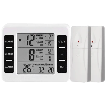 0-60C Digital Thermometer with C/F Max Min Value Display Temperature Meter Weather Station Tester + Wireless Outdoor Transmitter
0-60C Digital Thermometer with C/F Max Min Value Display Temperature Meter Weather Station Tester + Wireless Outdoor Transmitter
