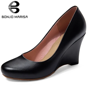 BONJOMARISA Fashion Office Lady Pumps Shallow Slip On Round Toe High Wedges Pumps Women Casual Career Leisure Spring Shoes Woman
BONJOMARISA Fashion Office Lady Pumps Shallow Slip On Round Toe High Wedges Pumps Women Casual Career Leisure Spring Shoes Woman