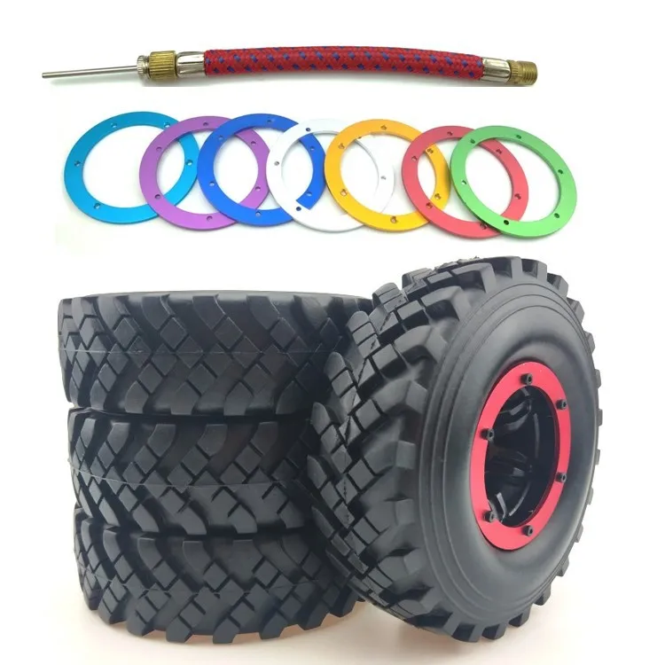 RC Tire Diameter 128MM Climbing Car Big Car Pneumatic Tires 2.2 Inch Wheel Wheel Suitable for SCX10 D90 Climbing Car Big Car
RC Tire Diameter 128MM Climbing Car Big Car Pneumatic Tires 2.2 Inch Wheel Wheel Suitable for SCX10 D90 Climbing Car Big Car