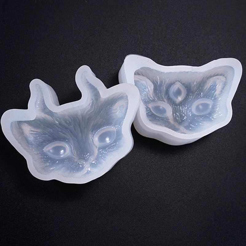 Description Picture 5 of itemNUBECOM Cats Pattern DIY Crystal Epoxy Mold Handcraft Soap Cat Model Making Tool Silicone Ornament Jewelry Pendant Decor Mould
