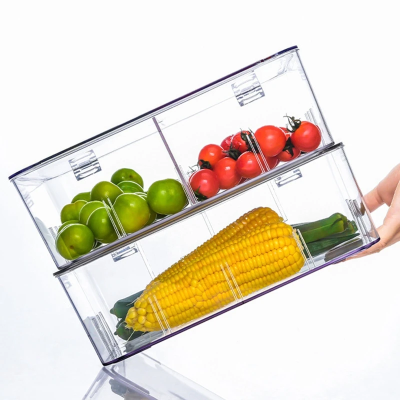 Refrigerator Food Storage Container with Lid Kitchen Separate Organizer Vegetable Fruit Fresh Box Space Saver
Refrigerator Food Storage Container with Lid Kitchen Separate Organizer Vegetable Fruit Fresh Box Space Saver